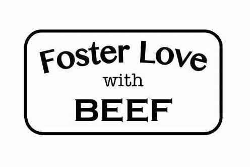 foster love with beef logo